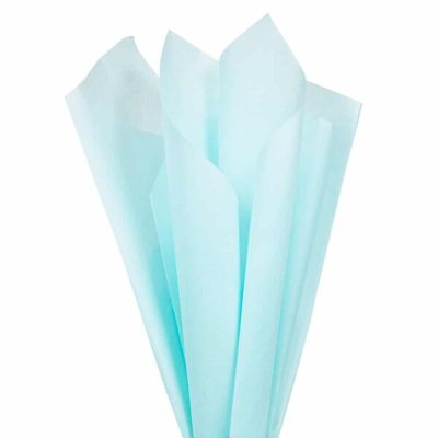Aquamarine Tissue Paper for Gift Baskets & Crafting