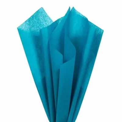 17gsm Sea Bay Blue Tissue Paper Judi Factory Supply
