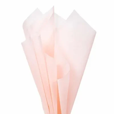 Light Pink Tissue Paper use100% Recycled Tissue