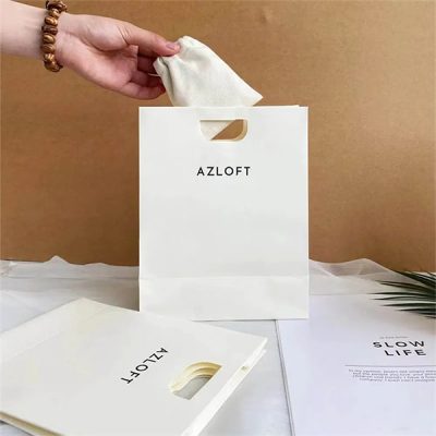 Custom AZLOFT Diecut Paper Bags - Premium Retail Packaging Solutions - Image 2