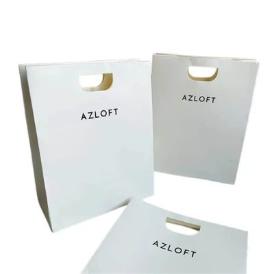 Custom AZLOFT Diecut Paper Bags - Premium Retail Packaging Solutions