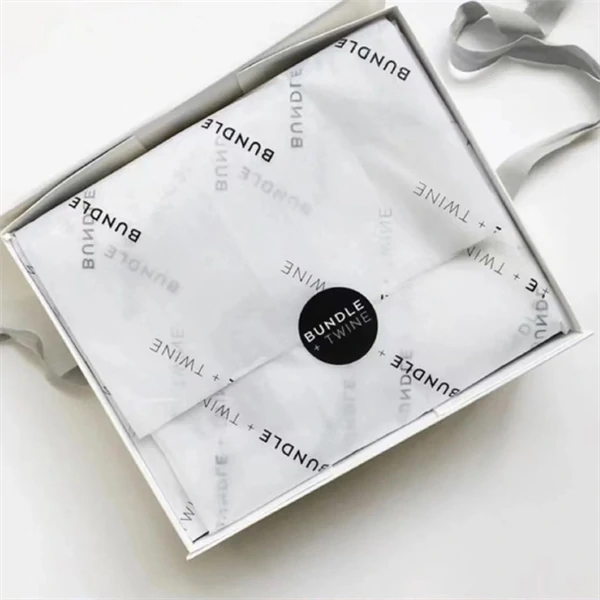 Custom Printed Logo Tissue Paper for Branding Packaging and Product Presentation - Image 3