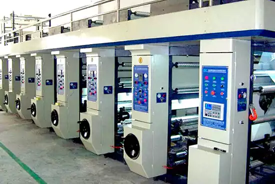 Gravure printing machine 6 color