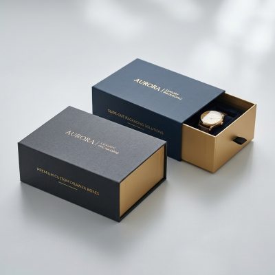 Premium Custom Drawer Rigid Boxes | Luxury Slide-Out Packaging Solutions