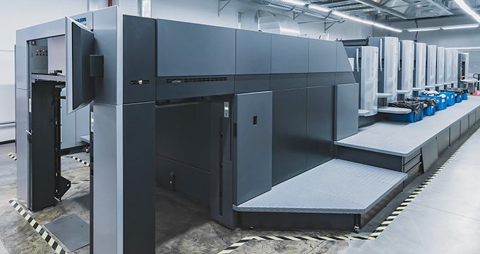 Heidelberg printing machine